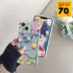 Flower Pattern iPhone Case - Green