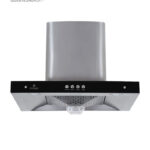 Nasgas KHD-265 Kitchen Hood HandSensor operating system Panel Front Tempered Glass Chimney With Official Warranty