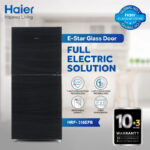 Haier HRF-316 EPB-EPR-EPCG E-Star Refrigerator 11 Cubic Feet With Official Warranty