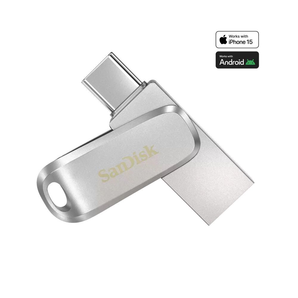 sandisk_-myshop-pk-4te410s.jpg SanDisk | Ultra Dual Drive Luxe - 256GB USB Type-C Flash Drive - Image 1